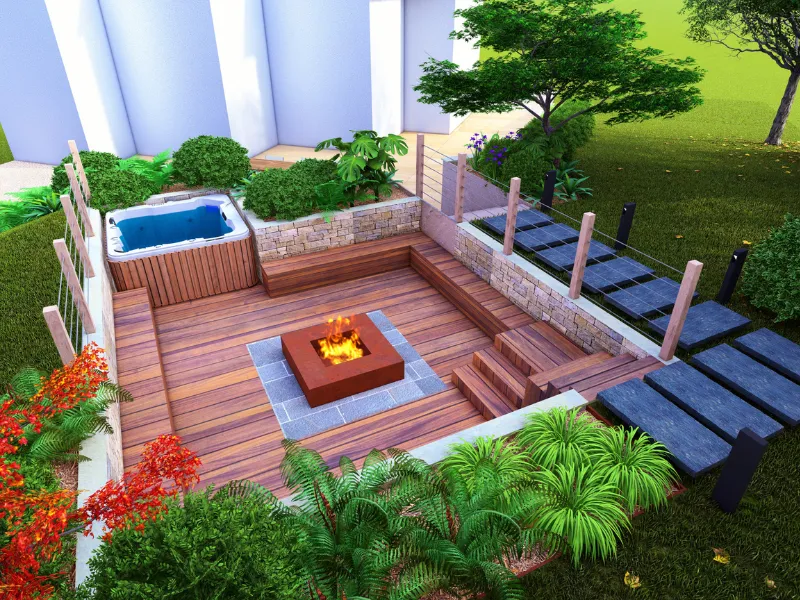 construction de terrasse mesnil roc h