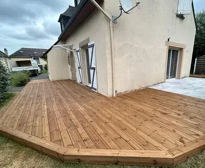 construction de terrasse Pleugueneuc-4