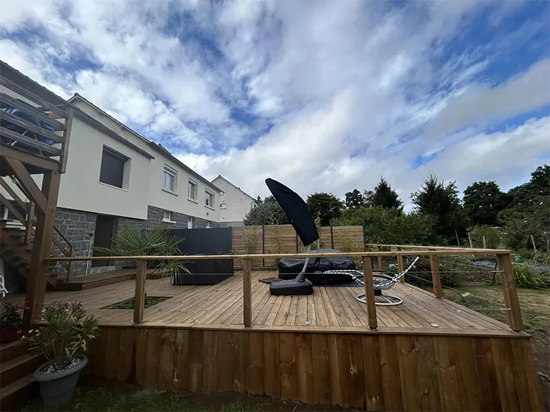 construction de terrasse saint pierre de plesguen